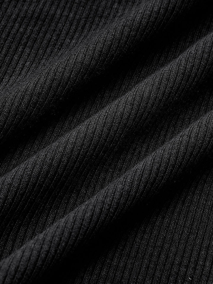 Tawia – Langærmet Top I Slim Fit Med Ribkant