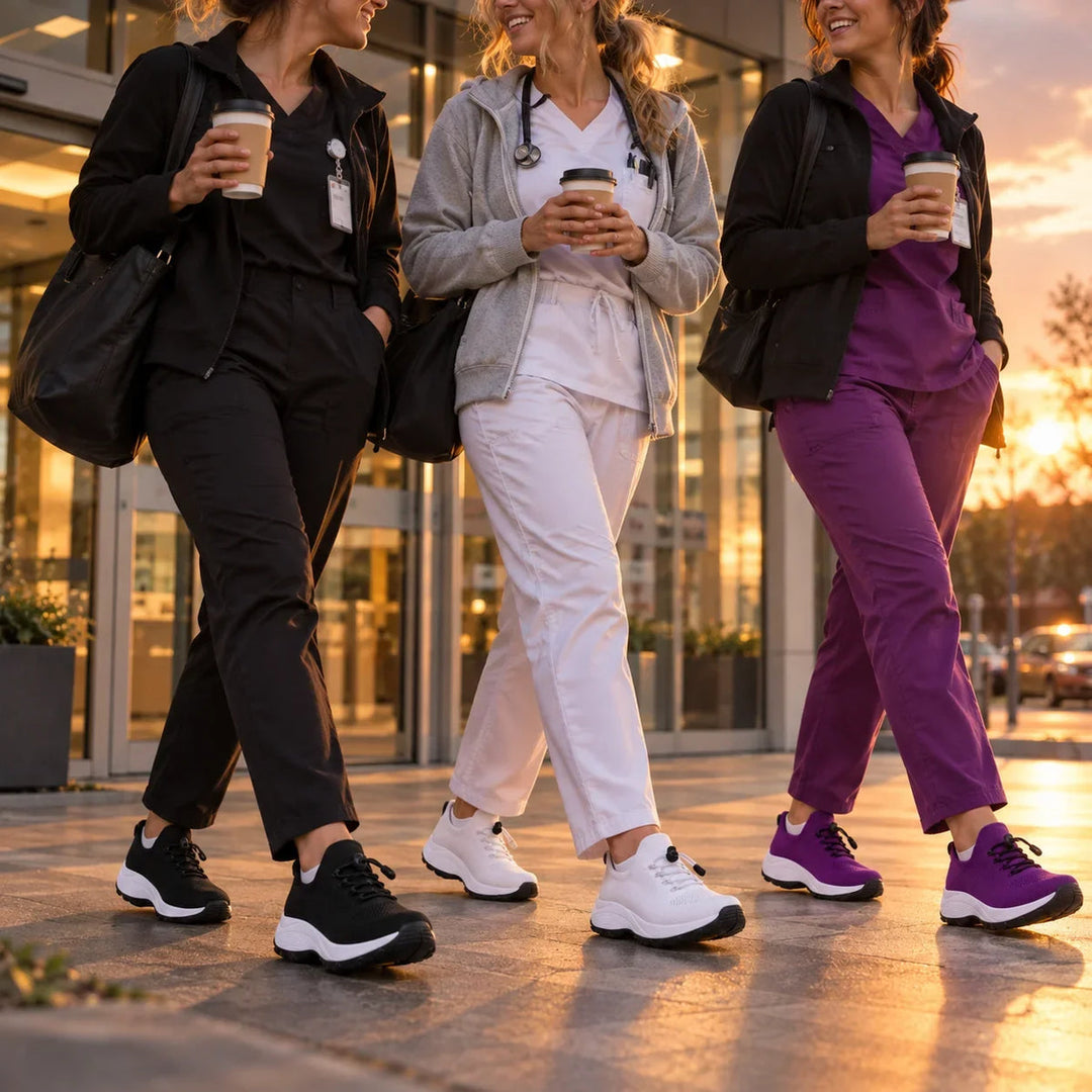 Maellia - Sneakers I Åndbart Mesh Med Polstret Sål