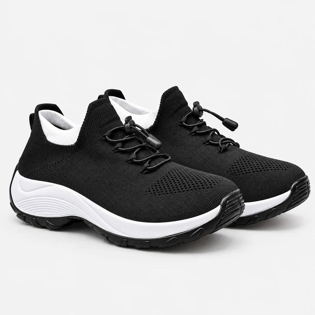 Maellia - Sneakers I Åndbart Mesh Med Polstret Sål