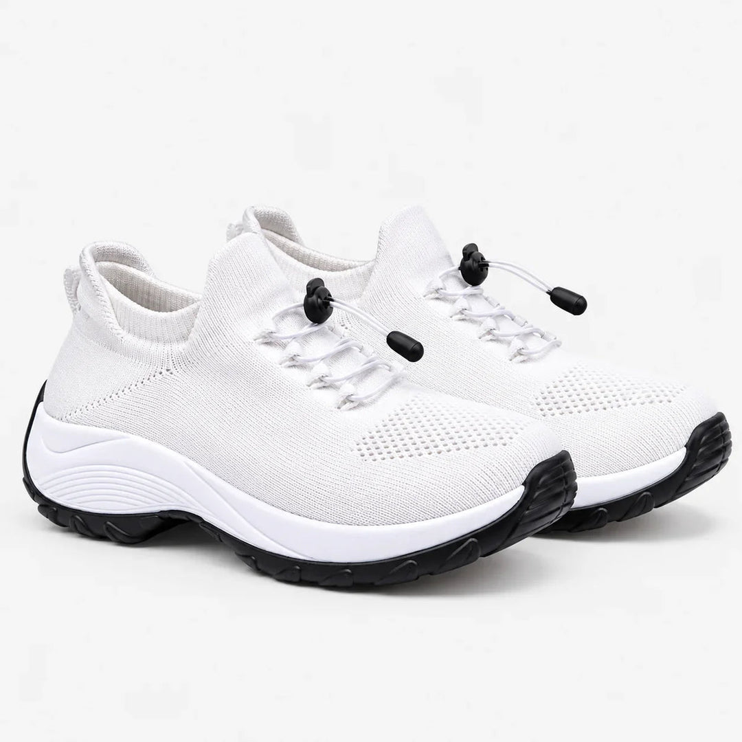 Maellia - Sneakers I Åndbart Mesh Med Polstret Sål