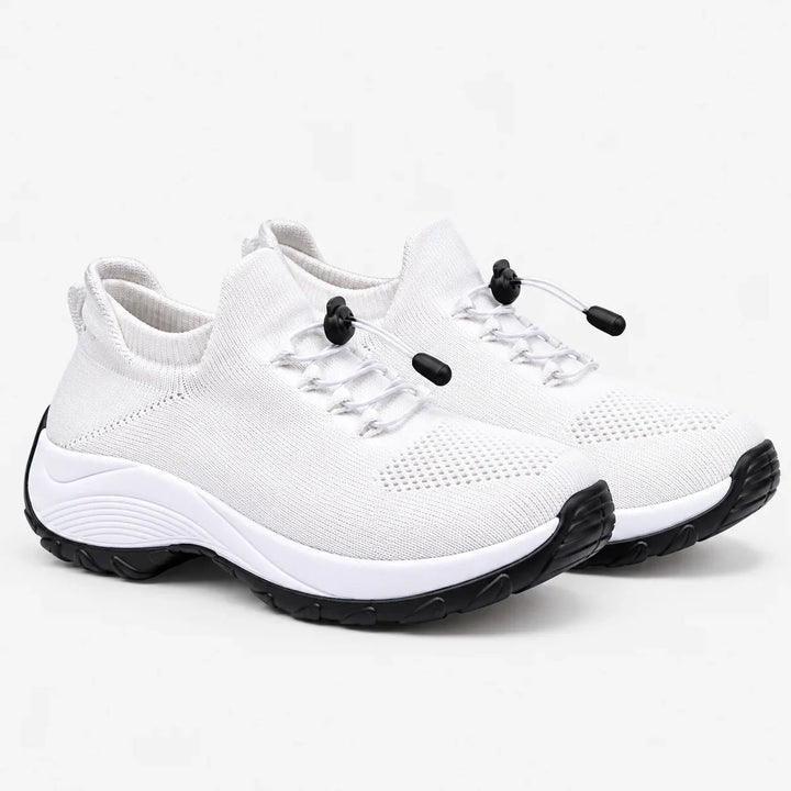 Maellia - Sneakers I Åndbart Mesh Med Polstret Sål