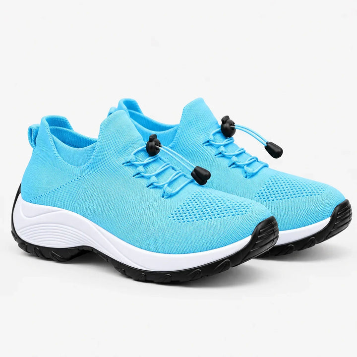 Maellia - Sneakers I Åndbart Mesh Med Polstret Sål