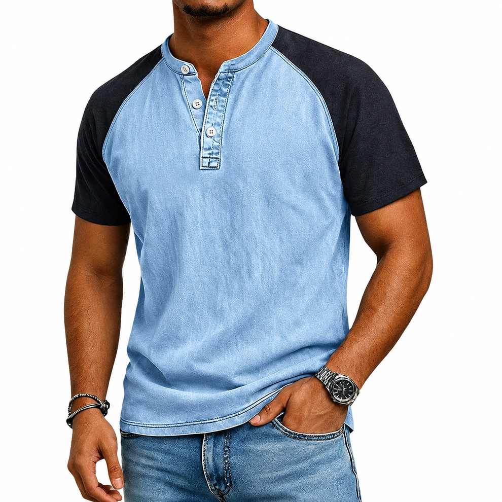 Roeland – Vintage tofarvet T-Skjorte