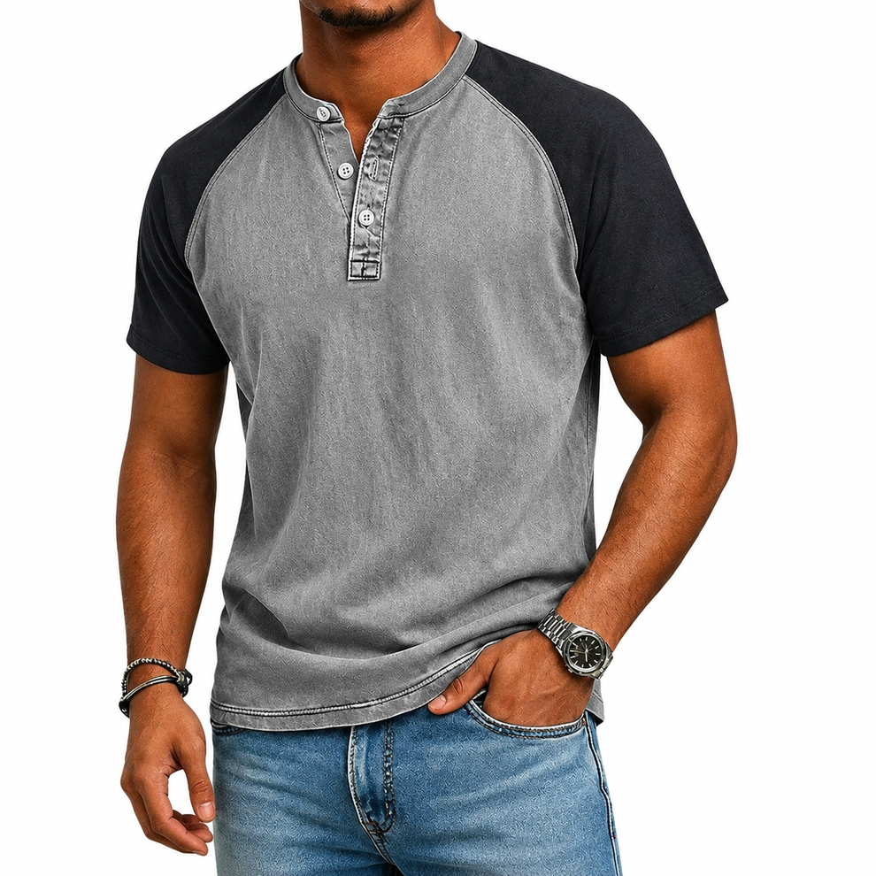 Roeland – Vintage tofarvet T-Skjorte