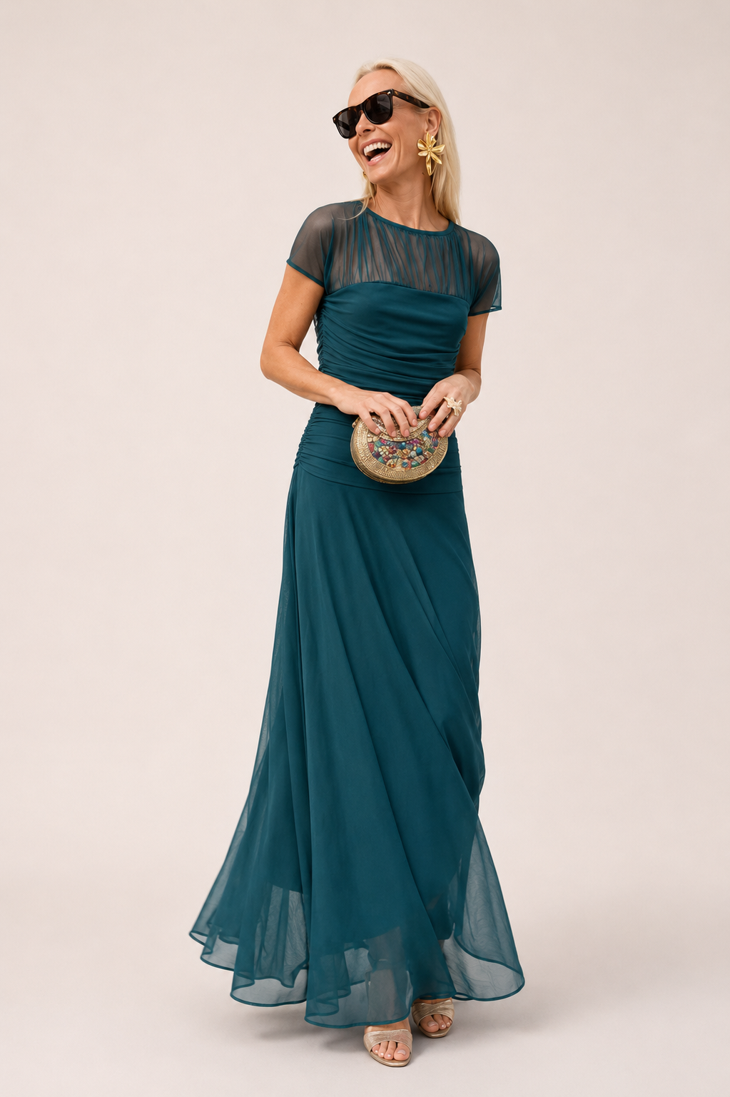 Lesliy – Elegant Chiffonkjole