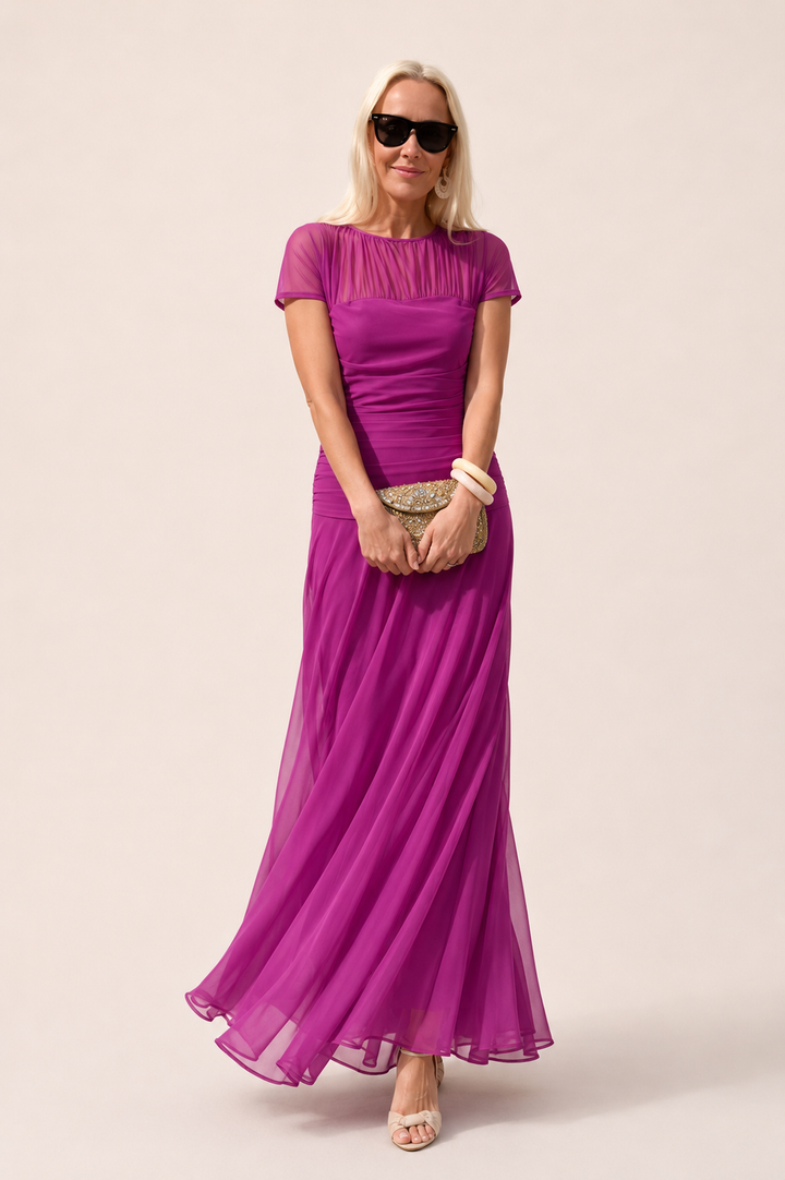 Lesliy – Elegant Chiffonkjole