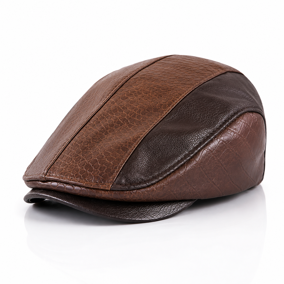 Crowncraft – Elegant Flad Kasket I Læder