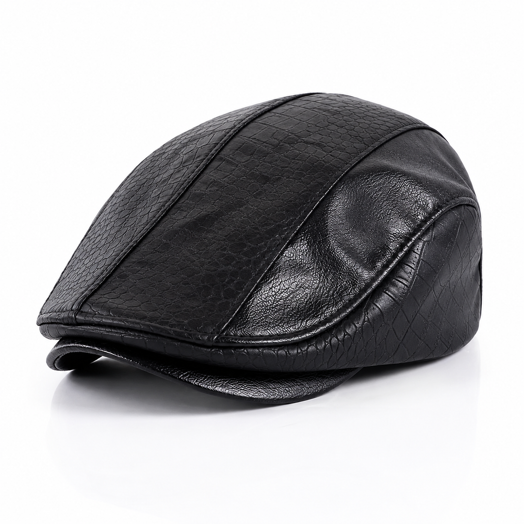 Crowncraft – Elegant Flad Kasket I Læder