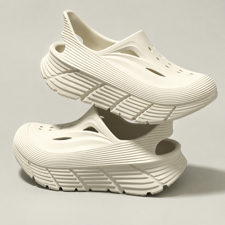 Lukasz – Ventilerede Slip-on Sko Med Tykke Såler