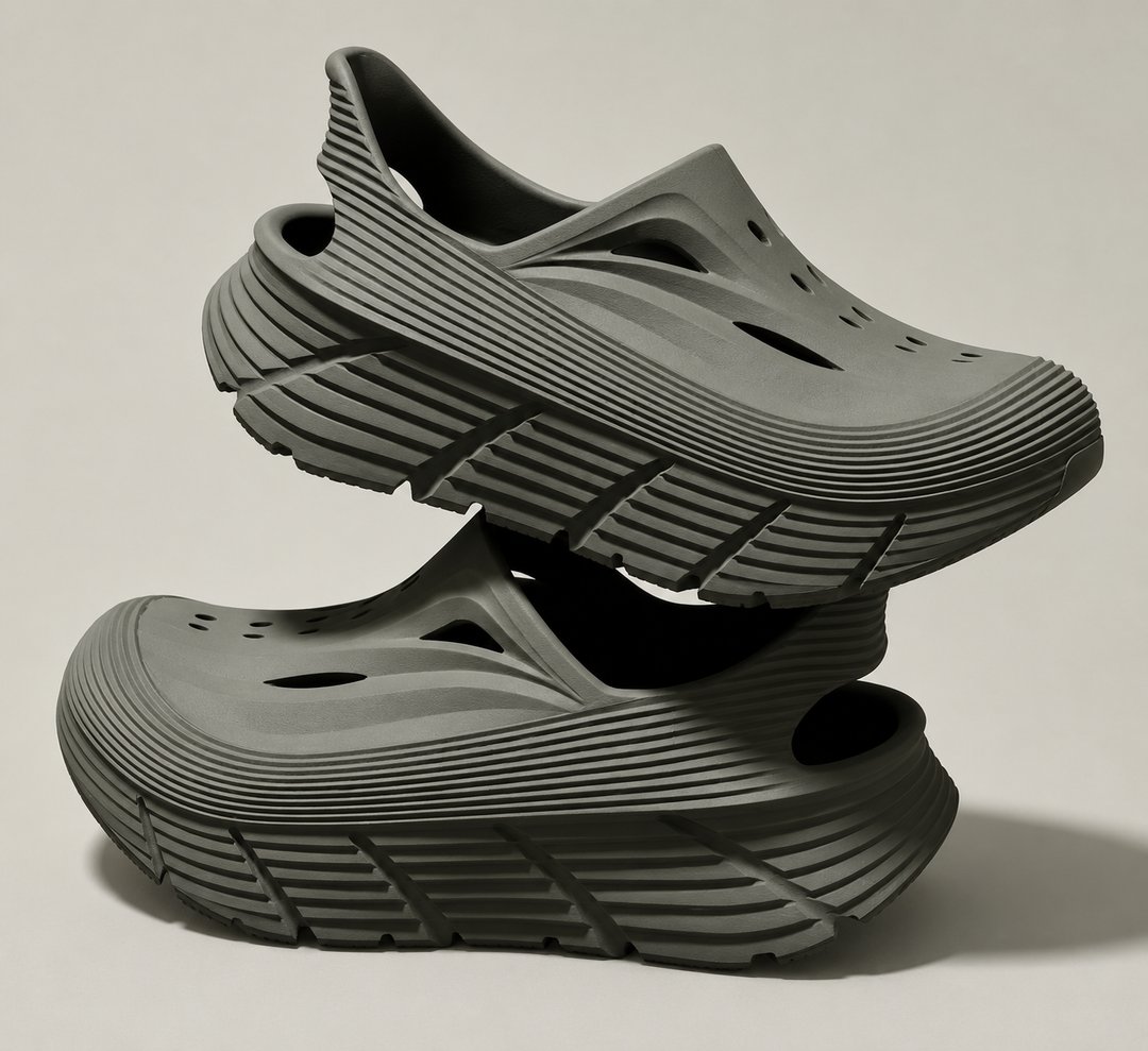 Lukasz – Ventilerede Slip-on Sko Med Tykke Såler