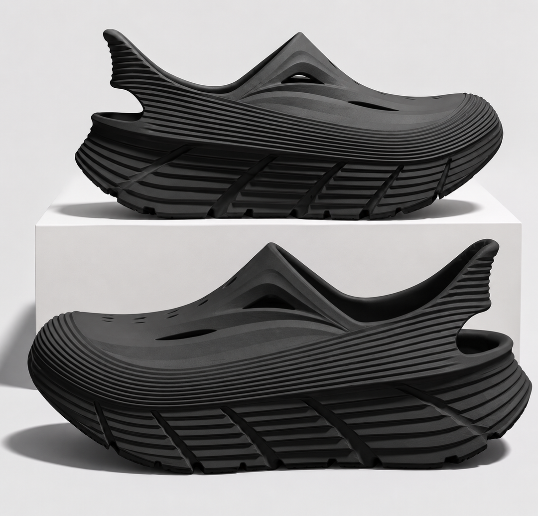 Lukasz – Ventilerede Slip-on Sko Med Tykke Såler