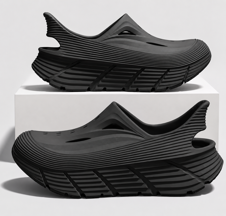 Lukasz – Ventilerede Slip-on Sko Med Tykke Såler
