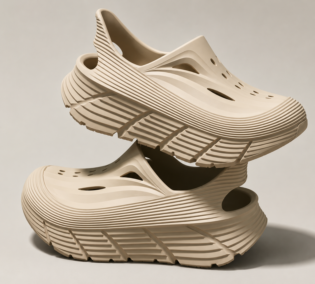 Lukasz – Ventilerede Slip-on Sko Med Tykke Såler