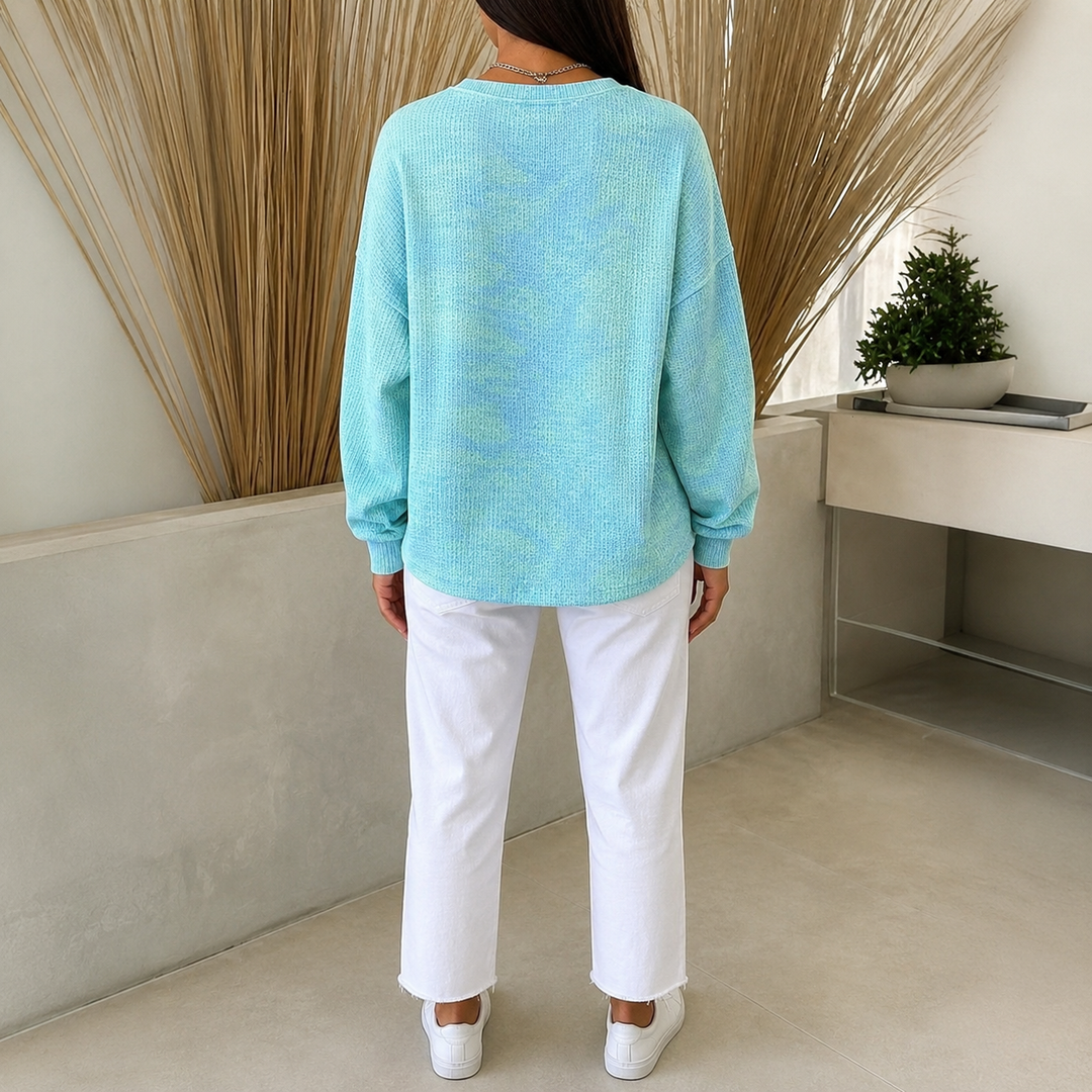 Jefina – Afslappet Vintage-Sweatshirt