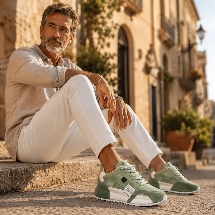Gilles - Moderne Sneakers I Streetstyle Til Gåture