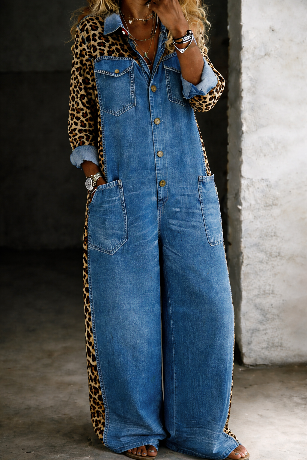 Sakshi - Denim Kombinezon