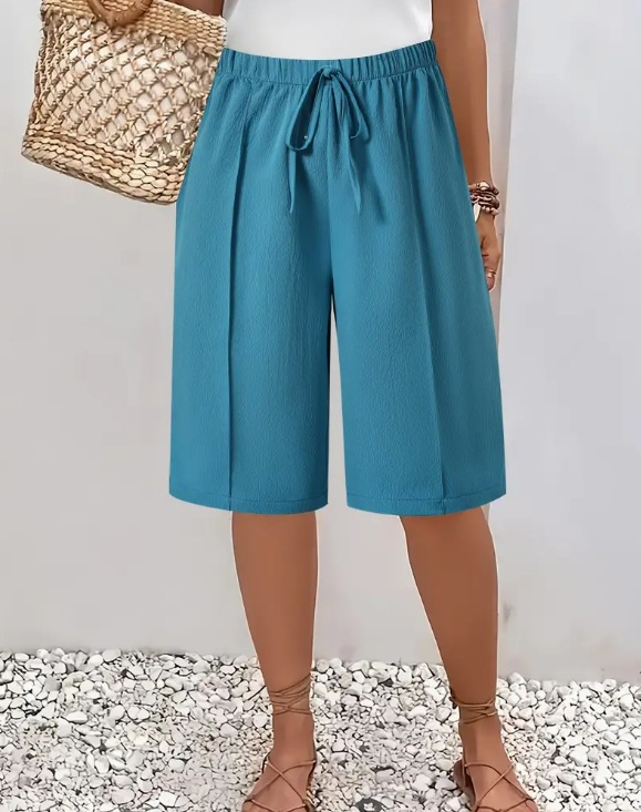 Piranda – Elegante Shorts Med Elastisk Talje