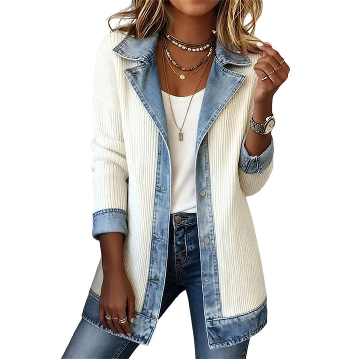Cendall - Stilfuld Cardigan Med Denim