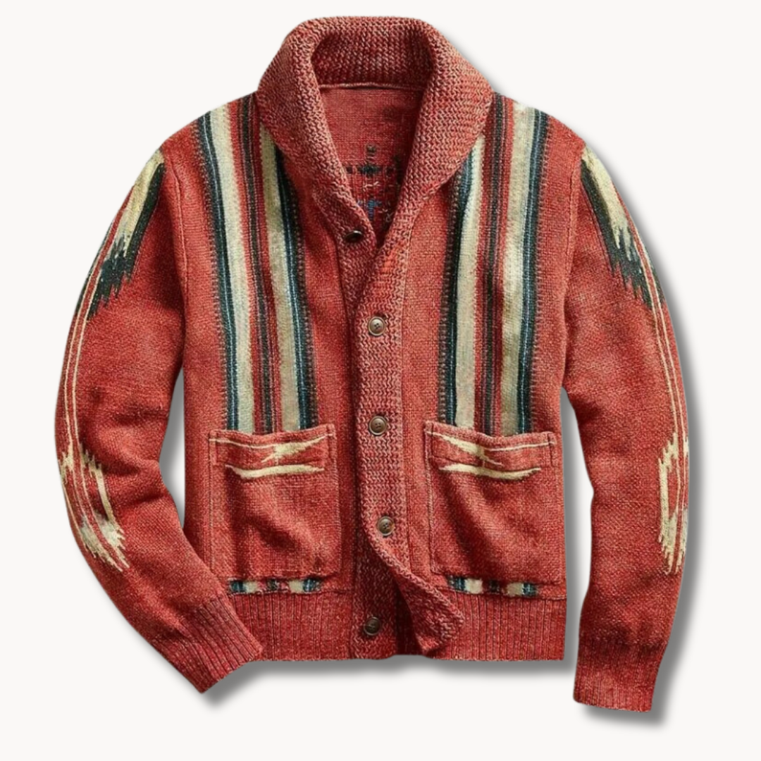 Jonnie – Blødt Strikket Sjal-Cardigan