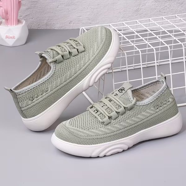 Sibelle - Åndbare Skinnende Loafers