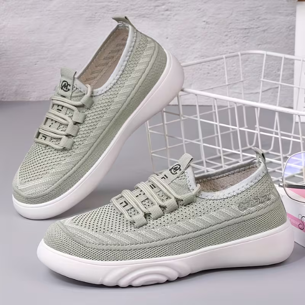 Sibelle - Åndbare Skinnende Loafers