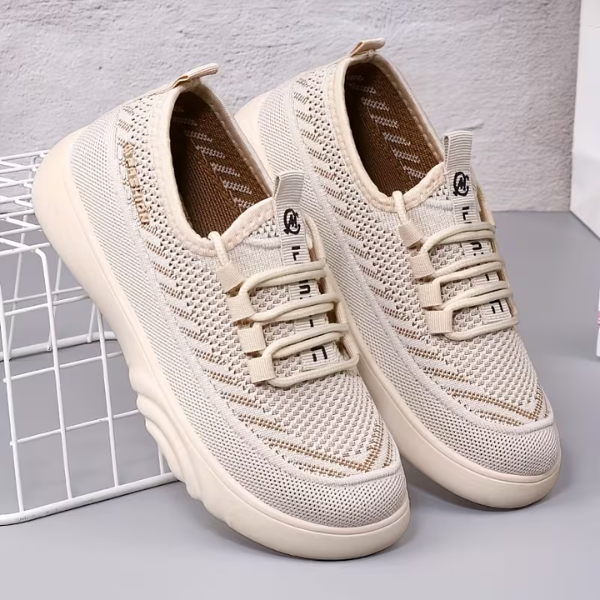 Sibelle - Åndbare Skinnende Loafers