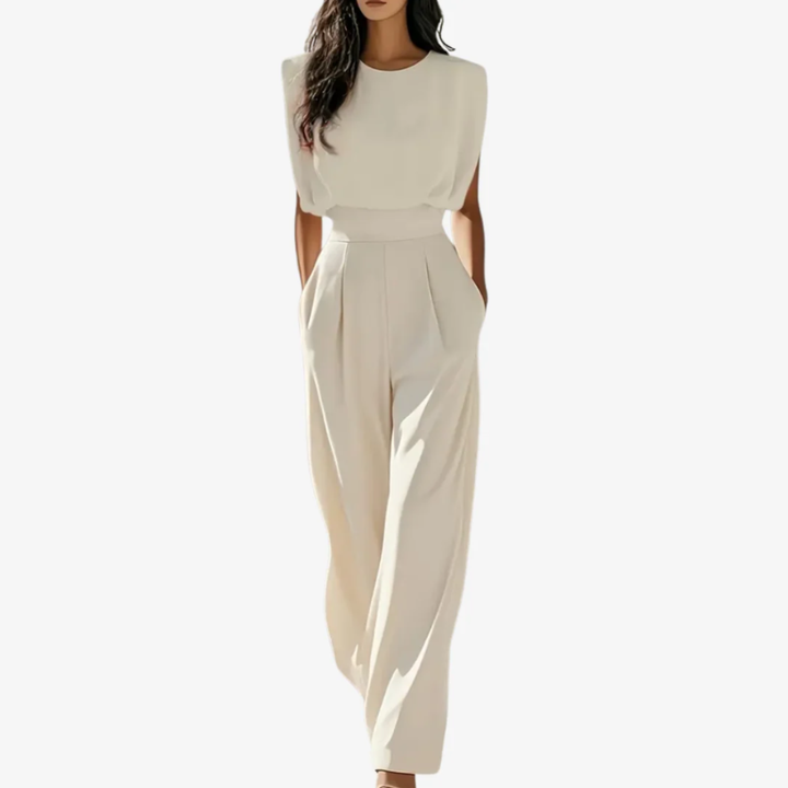 Uarutara – Elegant Jumpsuit Med Bælte