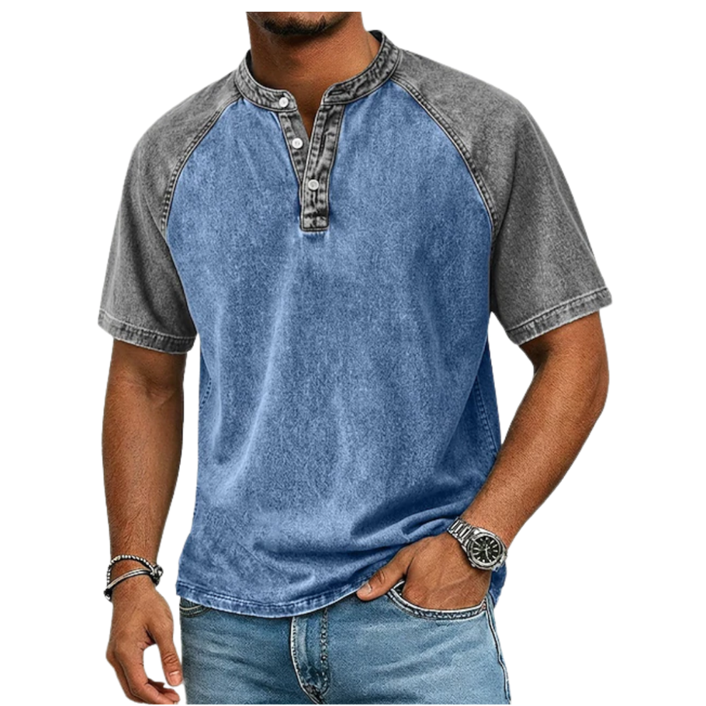 Roeland – Vintage tofarvet T-Skjorte