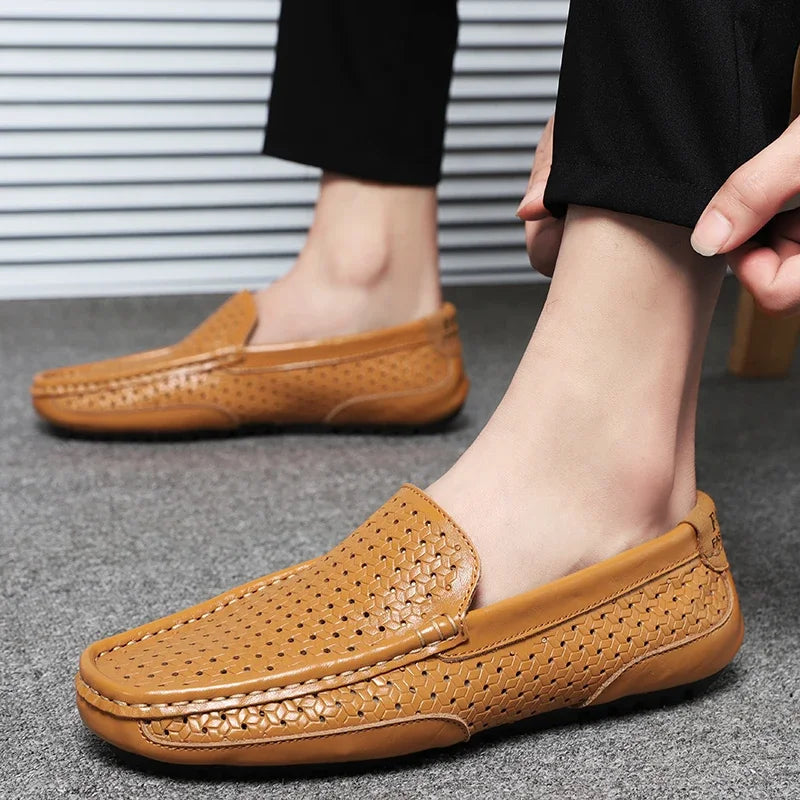 Aania – Læderloafers