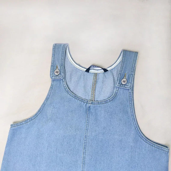 Lucelia – Ærmeløs Og Let Denimkjole