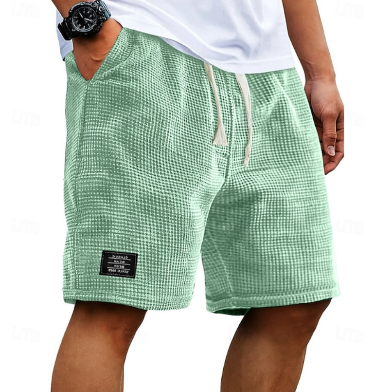Jerick – Shorts Med Vaffelstruktur