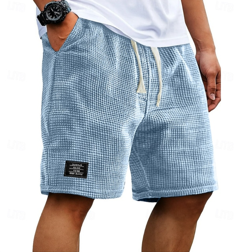 Jerick – Shorts Med Vaffelstruktur