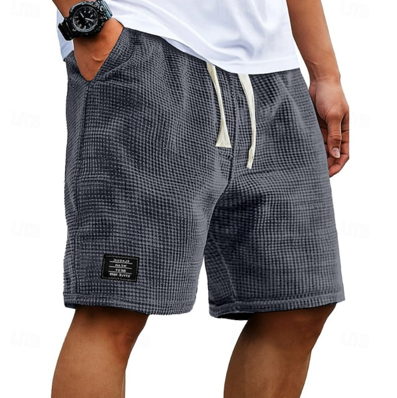 Jerick – Shorts Med Vaffelstruktur