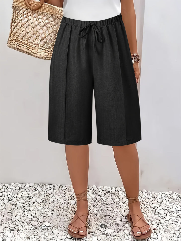 Piranda – Elegante Shorts Med Elastisk Talje