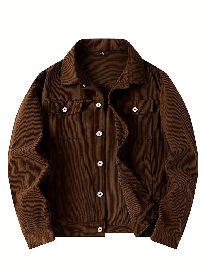 Warwick – Corduroy-Jakke Med Flere Lommer