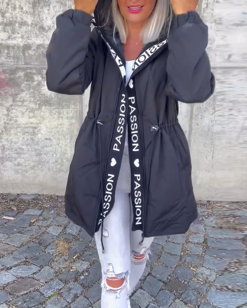 Neubauer – Lang Trenchcoat Med Hætte