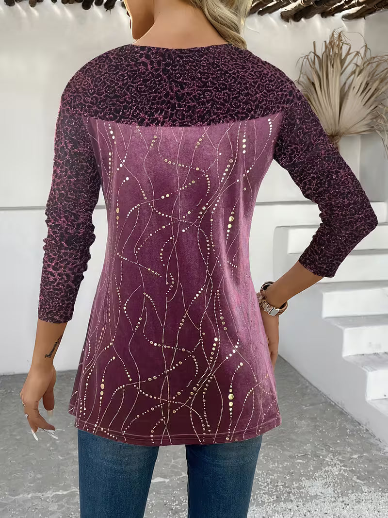 Zulikha – Elegant langærmet bluse