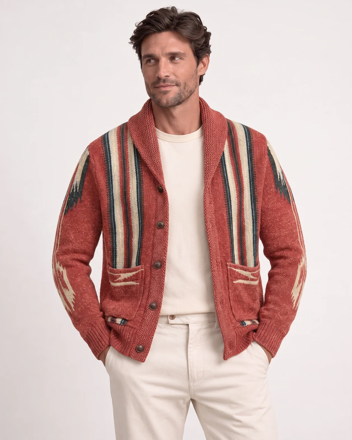 Jonnie – Blødt Strikket Sjal-Cardigan