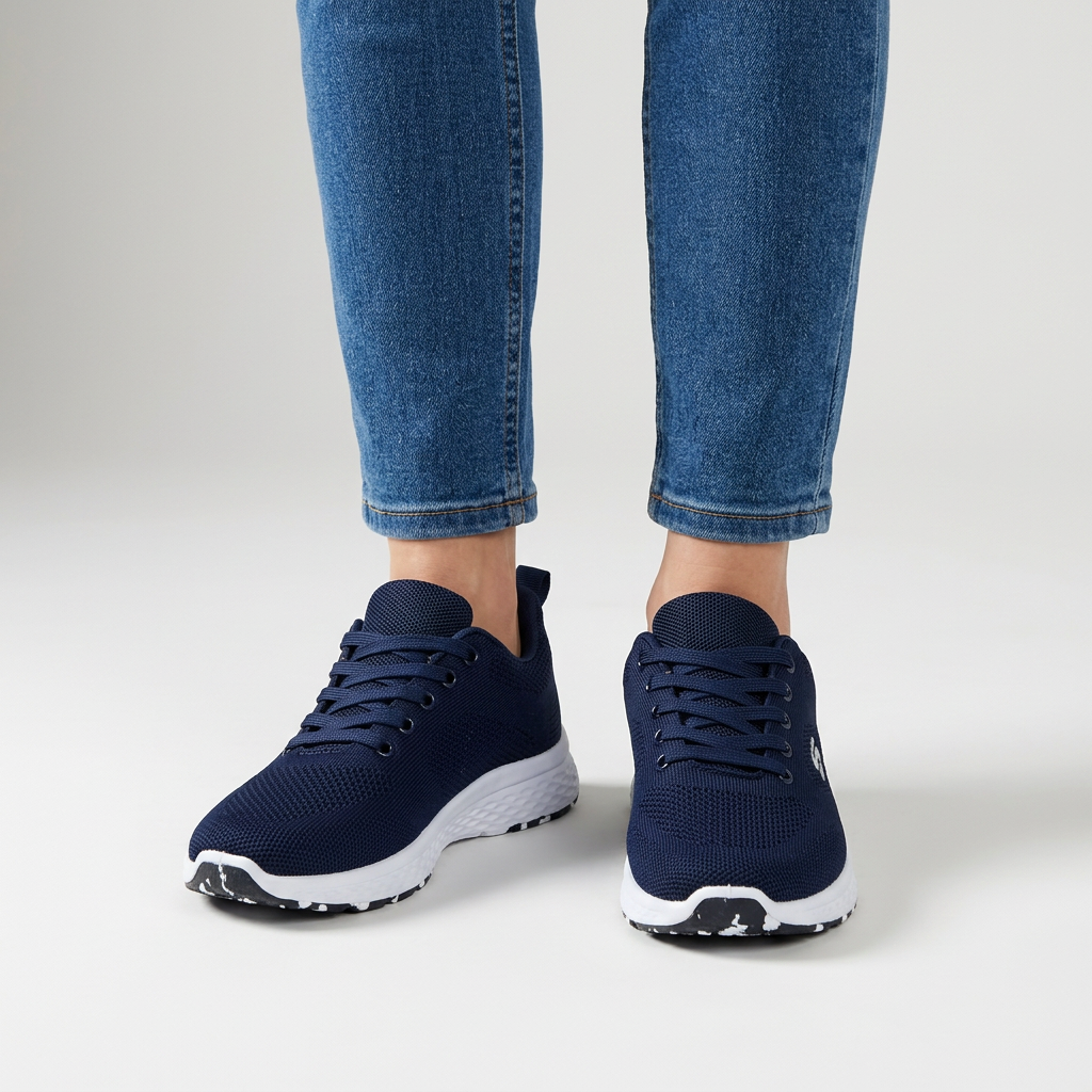 Alixia - Komfortabel Sneaker Med Snørebånd
