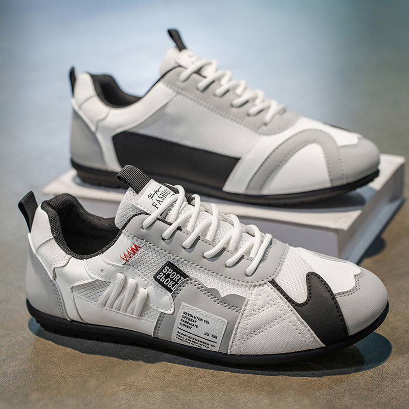 Yussuf - Afslappede Sneakers Med Strukturerede Sidepaneler