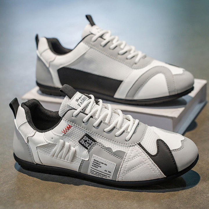 Yussuf - Afslappede Sneakers Med Strukturerede Sidepaneler