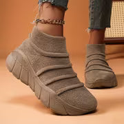 Mariyam – Sock Sneakers Med Tykke Såler