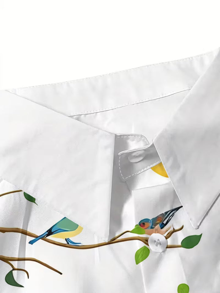 Joena – Langærmet Skjorte Med Print