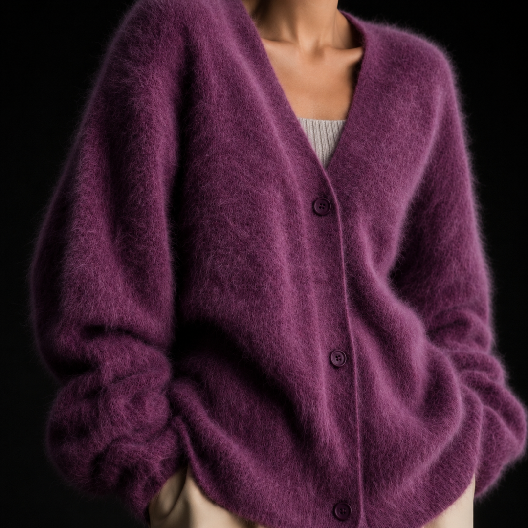 Remona – Behagelig Kashmir-Cardigan