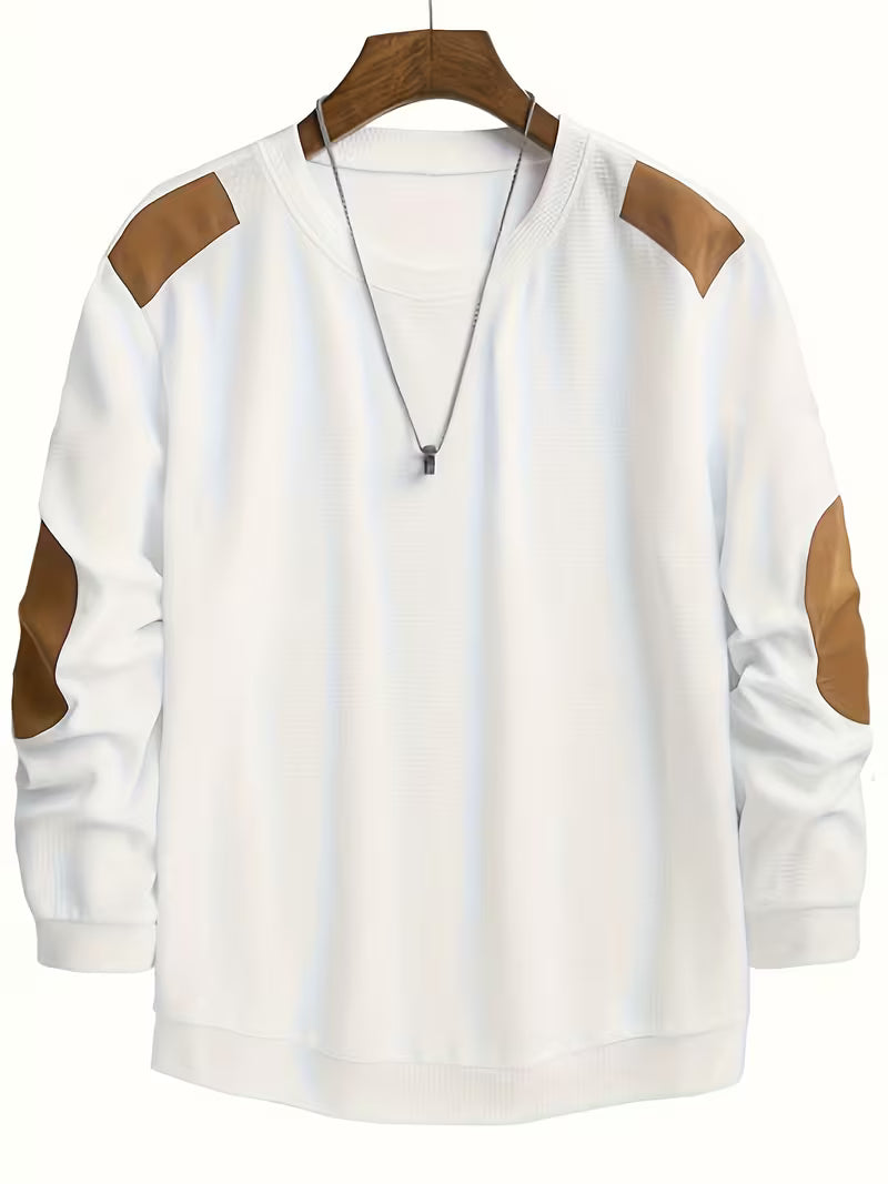 Joaol – Afslappet Sweatshirt I Vaffelstrik