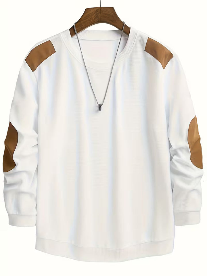 Joaol – Afslappet Sweatshirt I Vaffelstrik