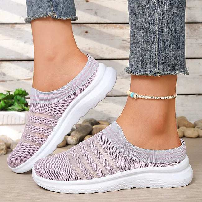 Aleyda - Åndbare Lette Sneakers Med Polstring