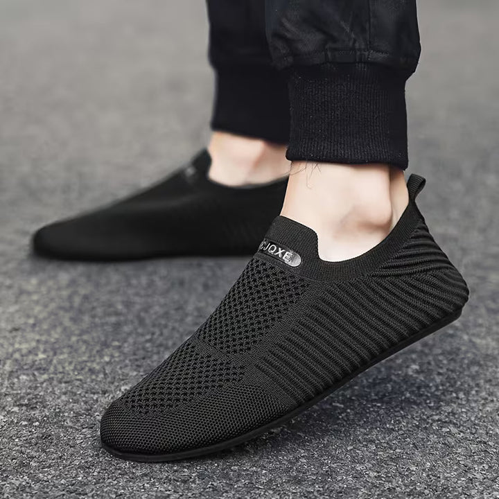 Dawood – åndbare Strikkede Slip-on-Sko