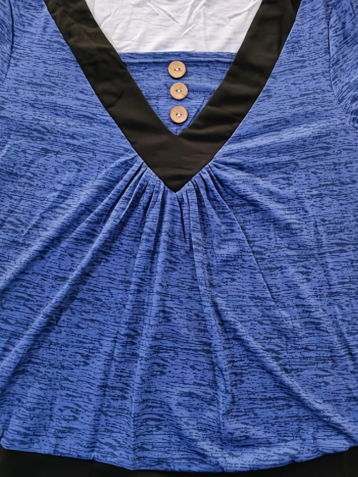 Grisel – Elegant T-shirt Med Udvidet Ben