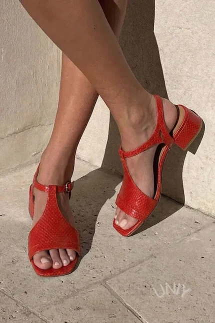 Joice – Elegant Sandal Med Spænde